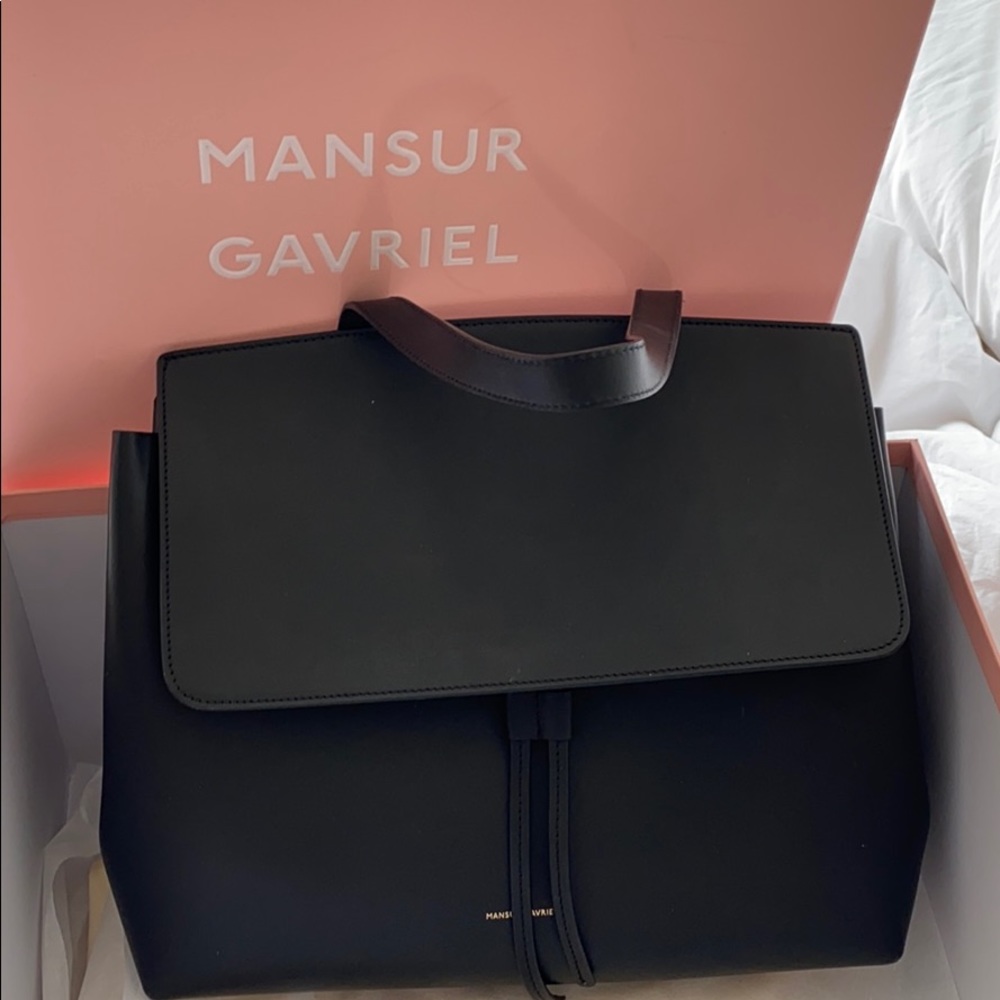 NIB MANSUR GAVRIEL lady bag black/ballerina